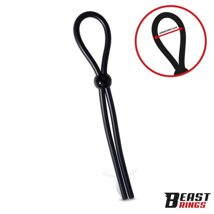 Lasso Anneau pour le Pénis Silicone Ajustable