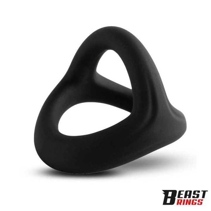 Anneau Triple Silicone Solide 44/38/35mm Taille M