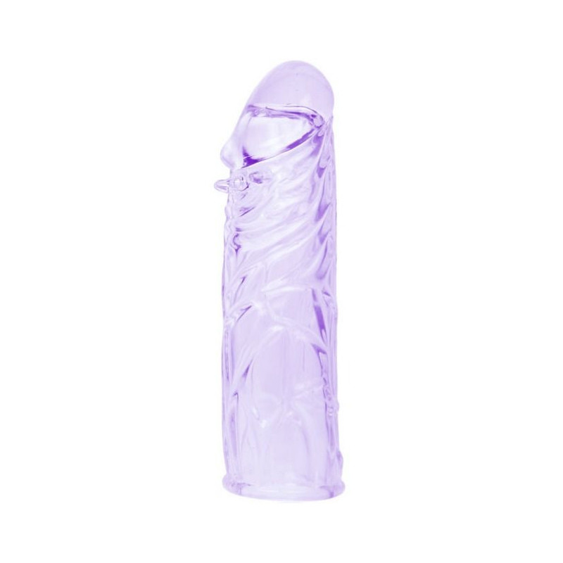 BAILE - HOUSSE LILAS POUR LE PÉNIS EN SILICONE ADAPTABLE 13 CM