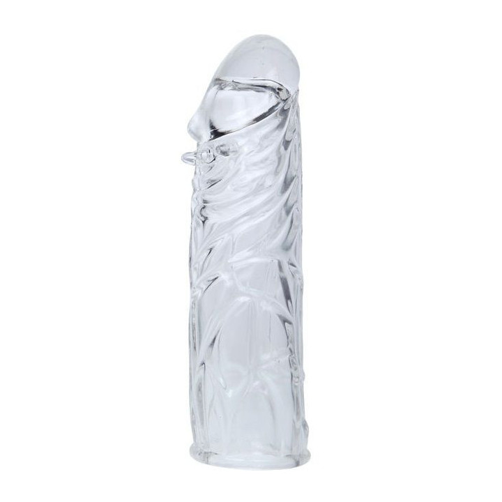 BAILE - HOUSSE LILAS POUR LE PÉNIS EN SILICONE ADAPTABLE 13 CM