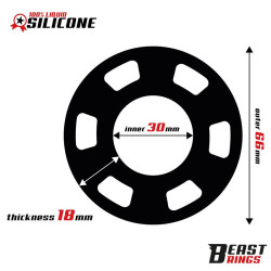 Anneau en Silicone Liquide 30 mm