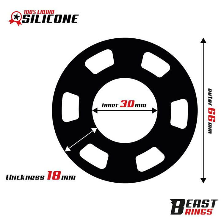 Anneau en Silicone Liquide 30 mm