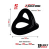 Anneau Triple Silicone Solide 40/35/32mm Taille S