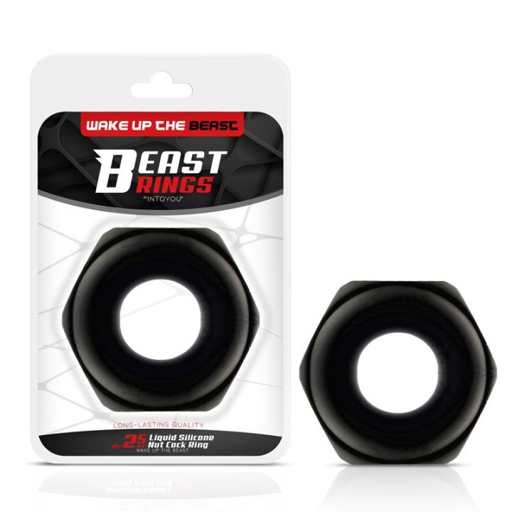 Anneau pour le Pénis Nut Silicone Liquide 25 mm