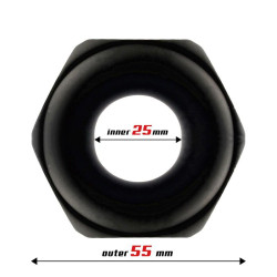 Anneau pour le Pénis Nut Silicone Liquide 25 mm