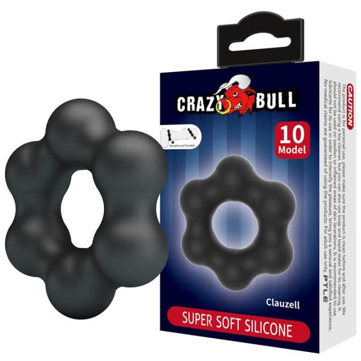 Clauzell Anneau pour le Pénis Silicone Mod 10
