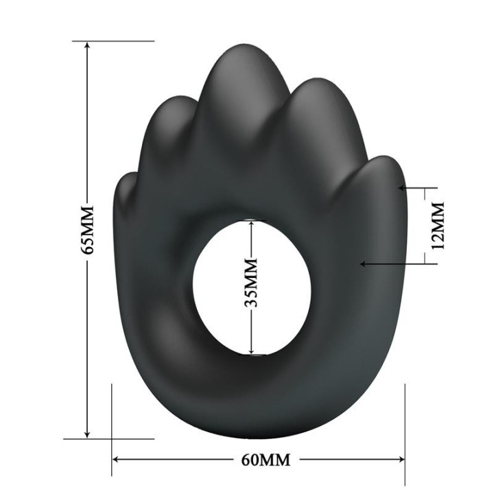 Habert Anneau pour le Pénis Silicone Mod 13