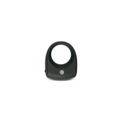 Anneau Pénien avec Vibration Silicone - Noir