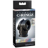 Fantasy C-Ringz Anneau avec Ball-Strecher Couleur Noir