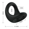 CRAZY BULL - NESTOR ANNEAU ERGONOMIQUE POUR PÉNIS ET TESTICULES