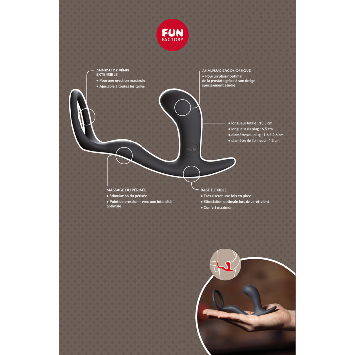 Bootie Ring - Plug anal & cockring