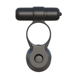 Fantasy C-Ringz Anillo Doble Penetrador Flexible Negro