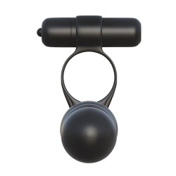Fantasy C-Ringz Anillo Doble Penetrador Flexible Negro