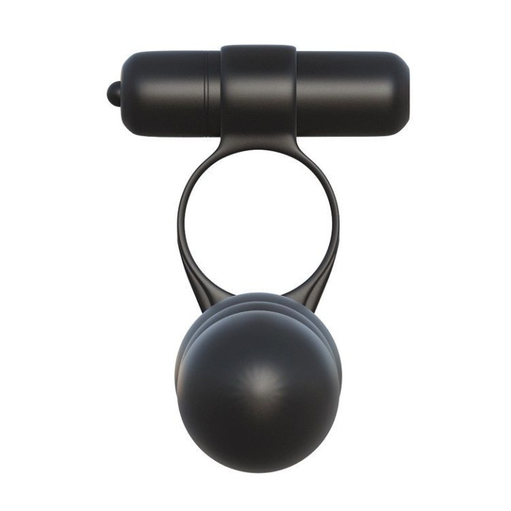 Fantasy C-Ringz Anillo Doble Penetrador Flexible Negro