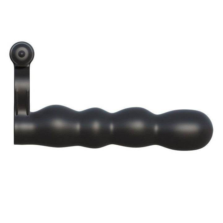 Fantasy C-Ringz Anillo Doble Penetrador Flexible Negro
