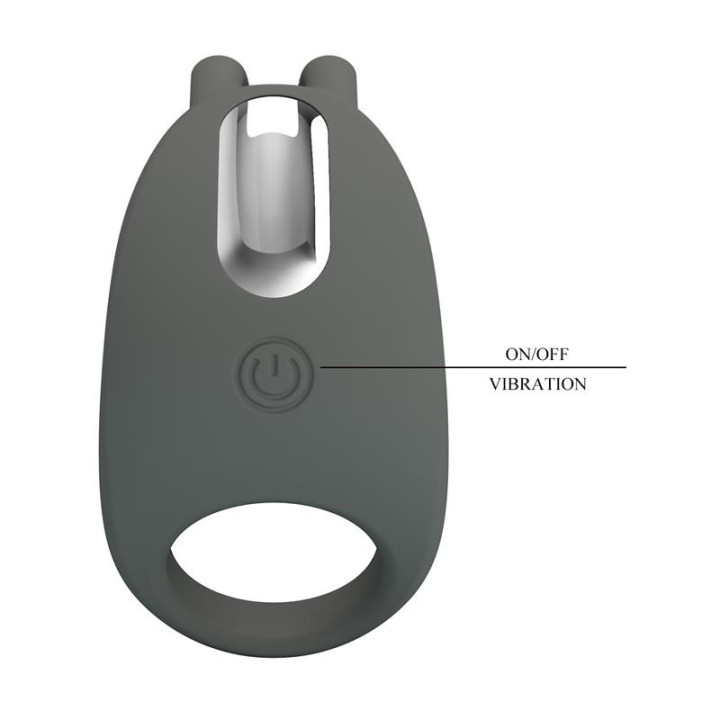 Stratus Anneau pour le Pénis avec Vibration