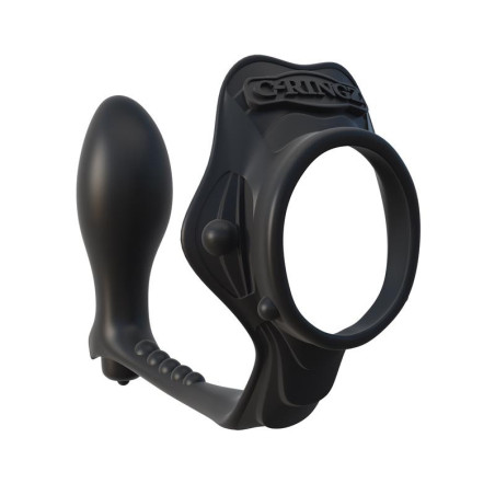 Fantasy C-Ringz Anneau avec Plug Anal Pesant Couleur Noire
