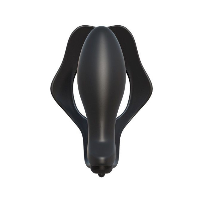 Fantasy C-Ringz Anneau avec Plug Anal Pesant Couleur Noire