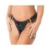 Harnais Ajustable en Cuir avec 3 Anneaux
