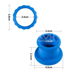 Pinnacle Pro Twin Flex Stretcher Anneau Double pour le Pénis