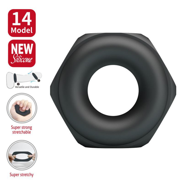 Jarvius Anillo para el Pene Silicona Mode 14