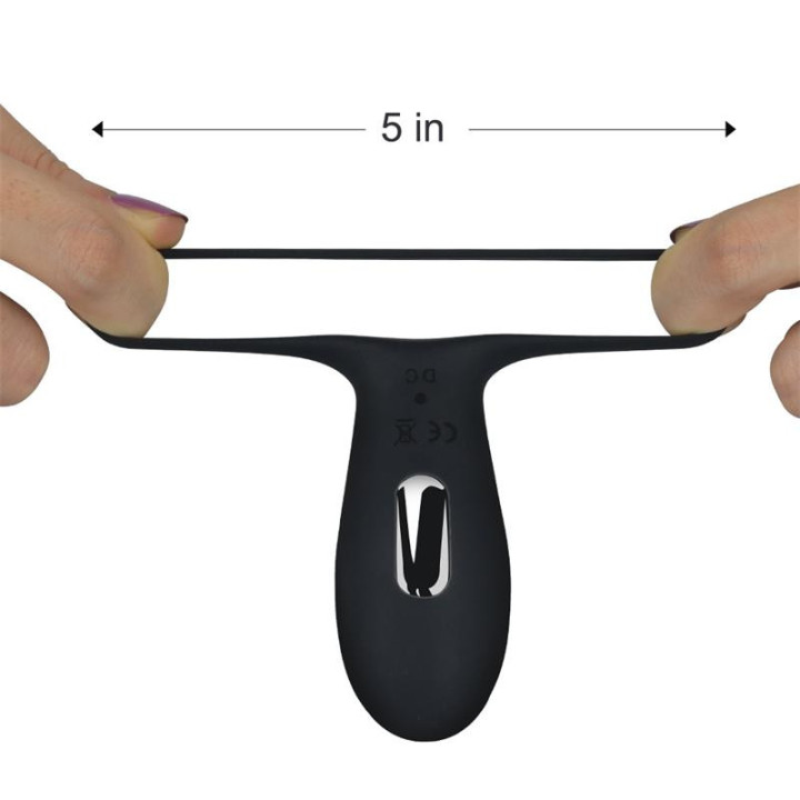 Anneau pour le Pénis iJoy Stamina Ring USB Noir