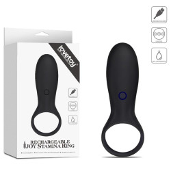 Anneau pour le Pénis iJoy Stamina Ring USB Noir