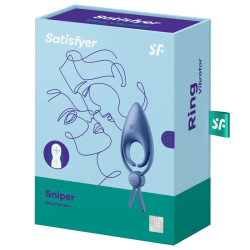 Anneau pour le Pénis Sniper Bleu