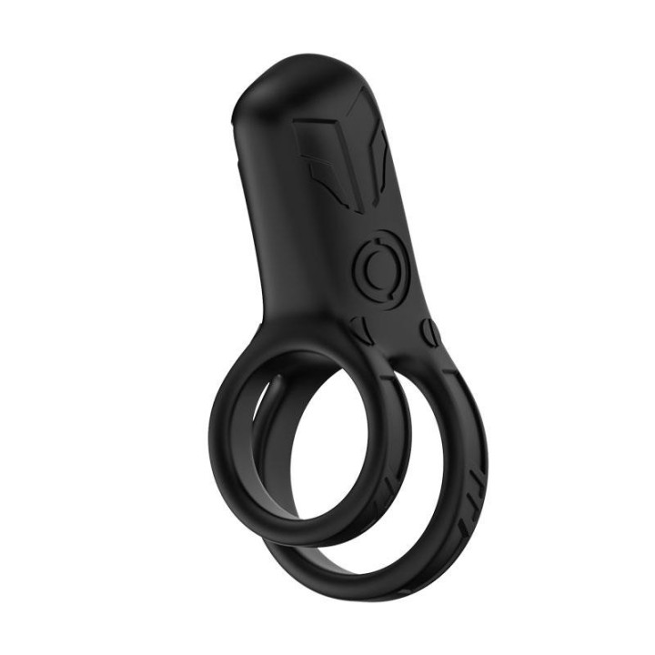 Anneau Double pour le Pénis avec Vibration Mecha-style