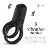 Anneau Double pour le Pénis avec Vibration Mecha-style