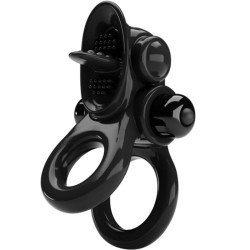 Passionate Anillo Doble para el Pene con Vibración