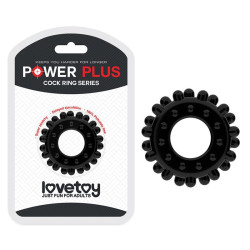 Anneau pour le Pénis Power Plus Noir