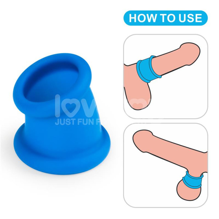 Pinnacle Pro Tapered Squeeze Stretcher Anneau pour le Pénis