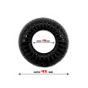 Anneau pour le Pénis Rayé Super Flexible et Résistant 1.9 cm Noir