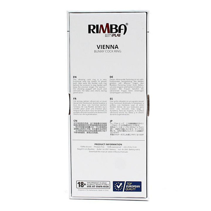 Anneau Pénien Vienna Noir