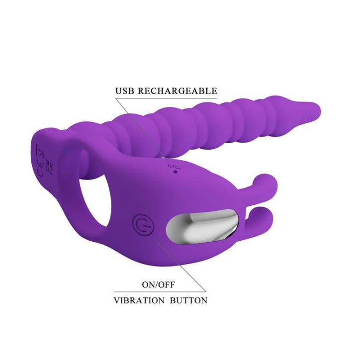 Blackney Anneau pour le Pénis avec Vibration