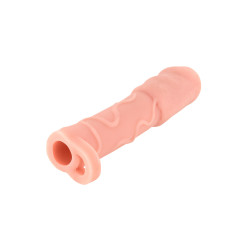 Real Extender Dicky, gaine à pénis réaliste avec cockring