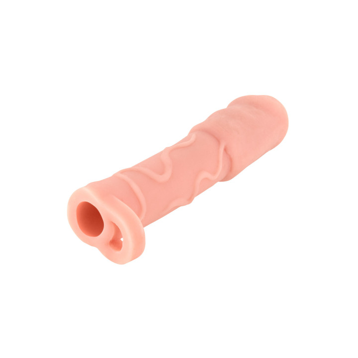 Real Extender Dicky, gaine à pénis réaliste avec cockring