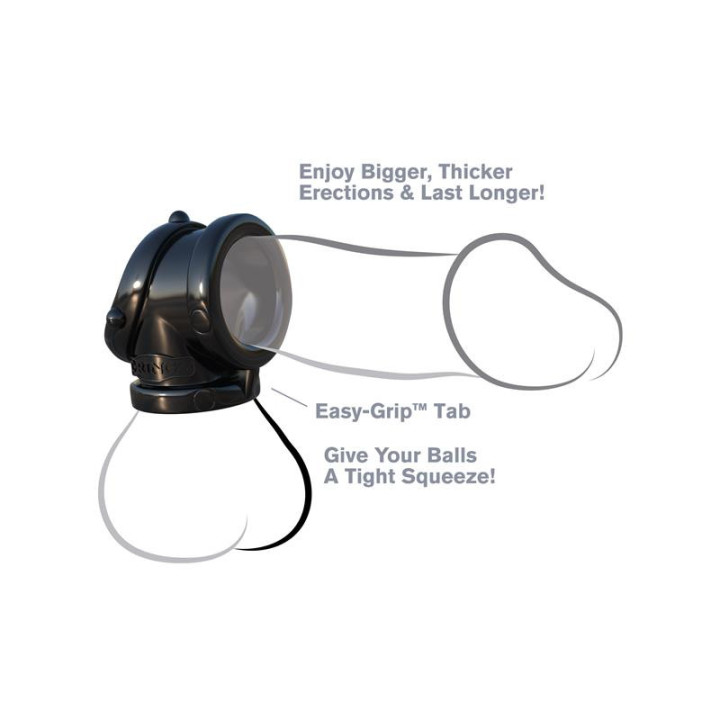 Fantasy C-Ringz Anneau Pesant Cock Pipe Noir