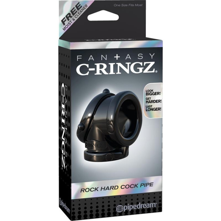 Fantasy C-Ringz Anneau Pesant Cock Pipe Noir
