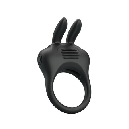 Davion Anneau pour le Pénis avec Vibration et Lapin