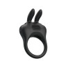 Davion Anneau pour le Pénis avec Vibration et Lapin