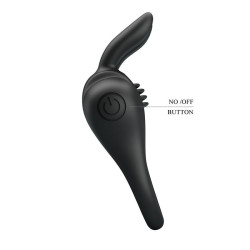 Davion Anneau pour le Pénis avec Vibration et Lapin