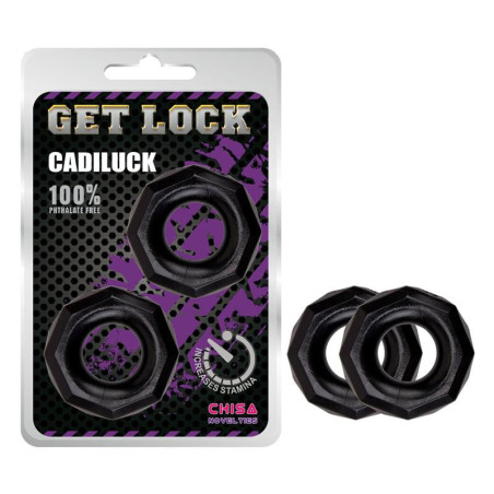 Anneaux pour le Pénis Cadiluck Noir