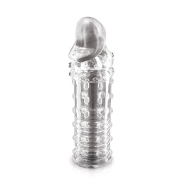 Glamy Love Extension, gaine à pénis tête plaine