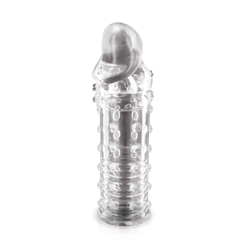 Glamy Love Extension, gaine à pénis tête plaine