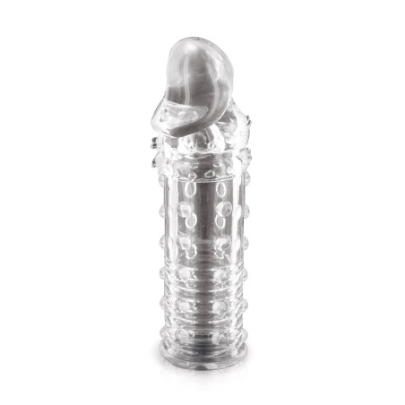 Glamy Love Extension, gaine à pénis tête plaine