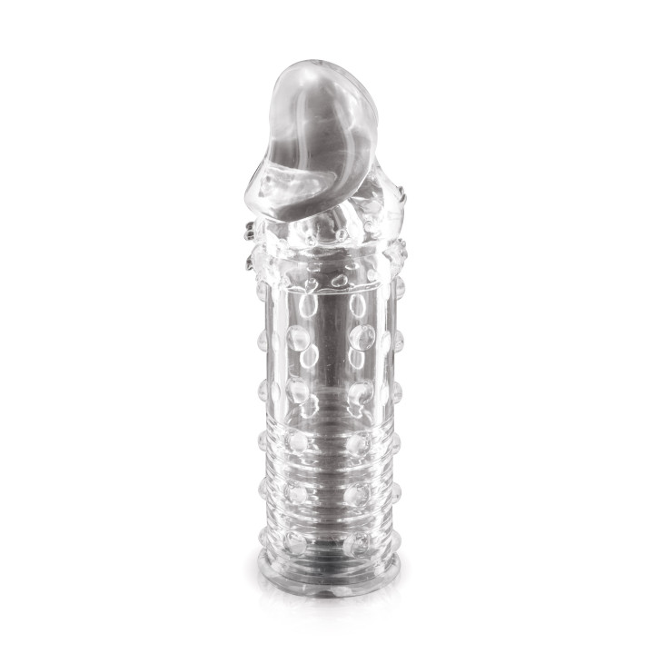 Glamy Love Extension, gaine à pénis tête plaine