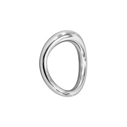 Yoke, cockring métal forme ergonomique diamètre 5,1cm