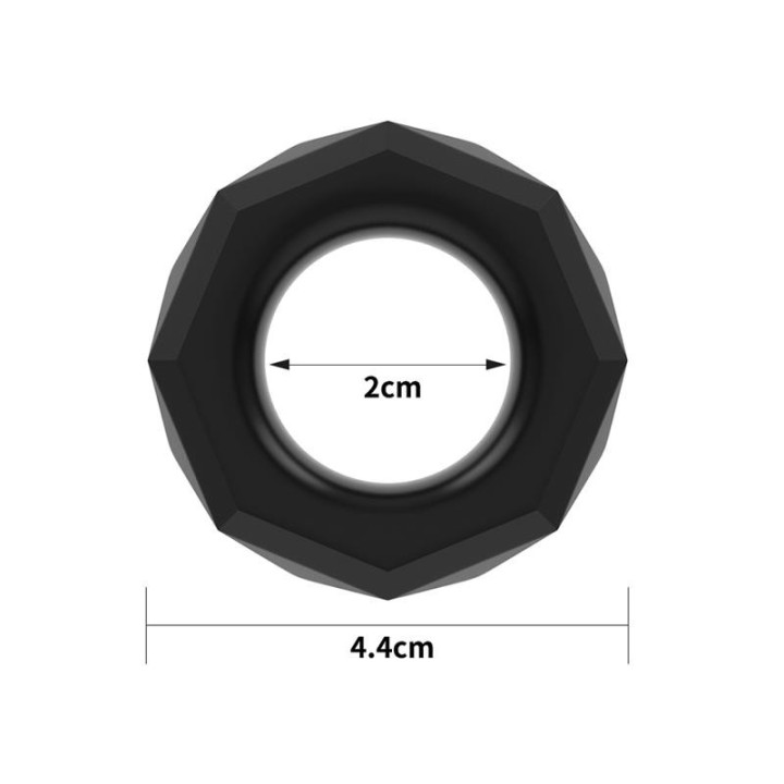 Anneau pour le Pénis Power Plus Noir